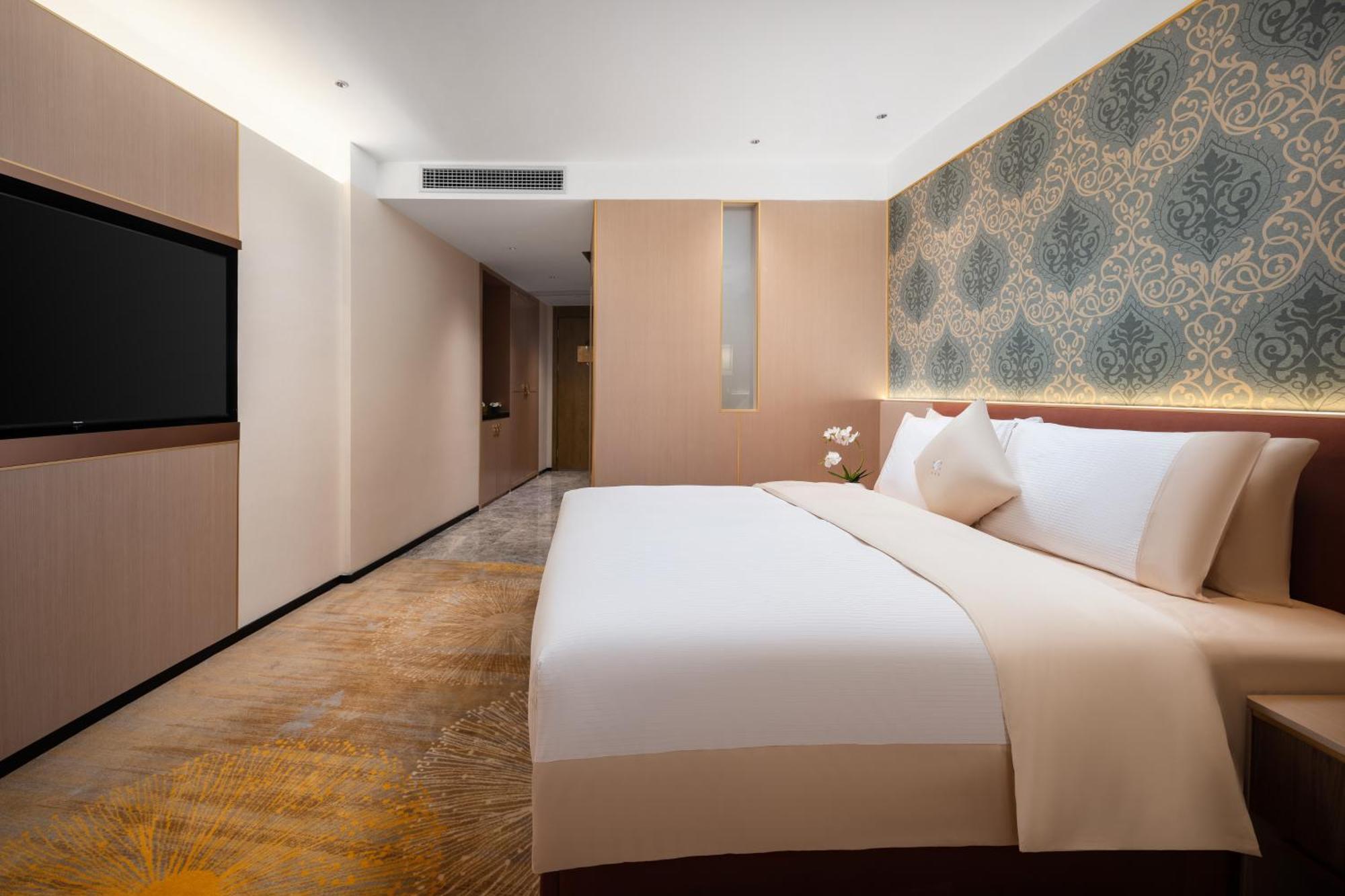 Guangzhou Wogo Yuanbao Hotel-Zhujiang New Town-Free Canton Fair Shuttle Bus & Overseas Buyer Registration Services Kültér fotó